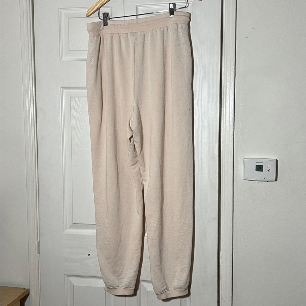Free People Movement Light Pink High Waist Jogger Sweatpant Women’s XL - Picture 4 of 6